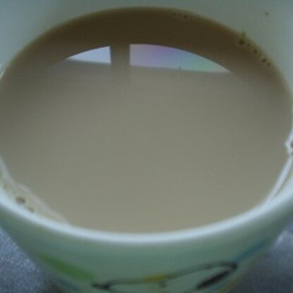 コーヒーに豆乳って初めてでしたが美味しくってこれからは牛乳でなく豆乳にします。